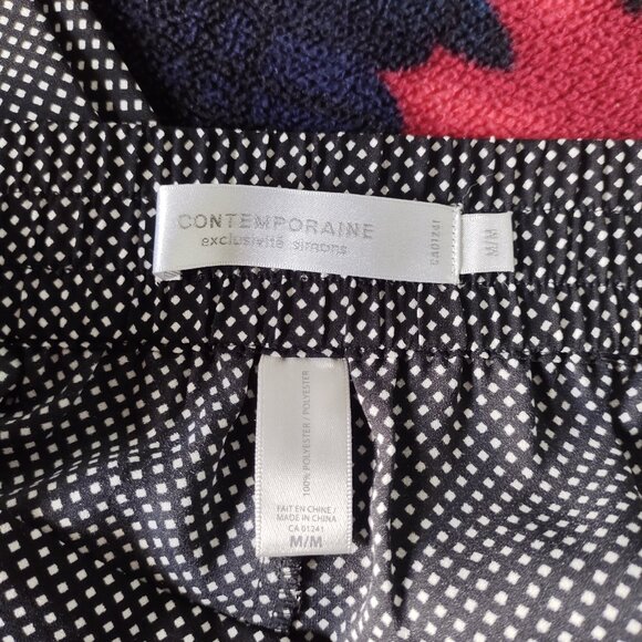 Contemporaine Lightweight Pull-On Polka Dotted Pants - Picture 7 of 7